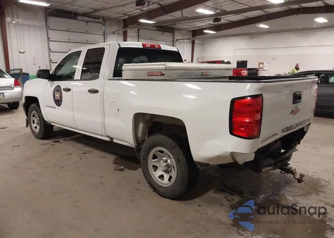 2018 Chevrolet Silverado 1500 Wt из США, поврежденный, VIN 1GCRCNEH1JZ147354